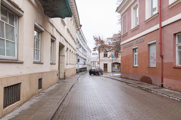 Cozy Studio In Heart Of Old Town Lägenhet Vilnius Exteriör bild